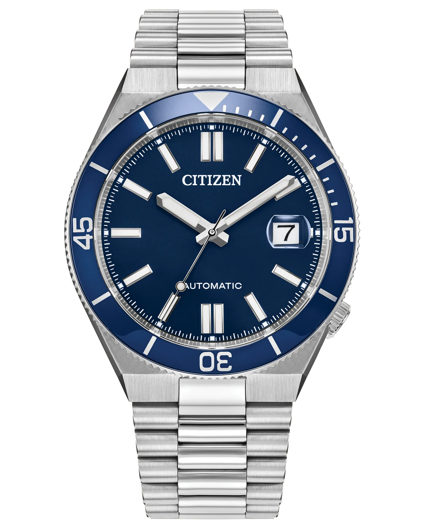 Citizen TSUYOSA Shore Automatic NJ0230-59L Navy Blue Dial