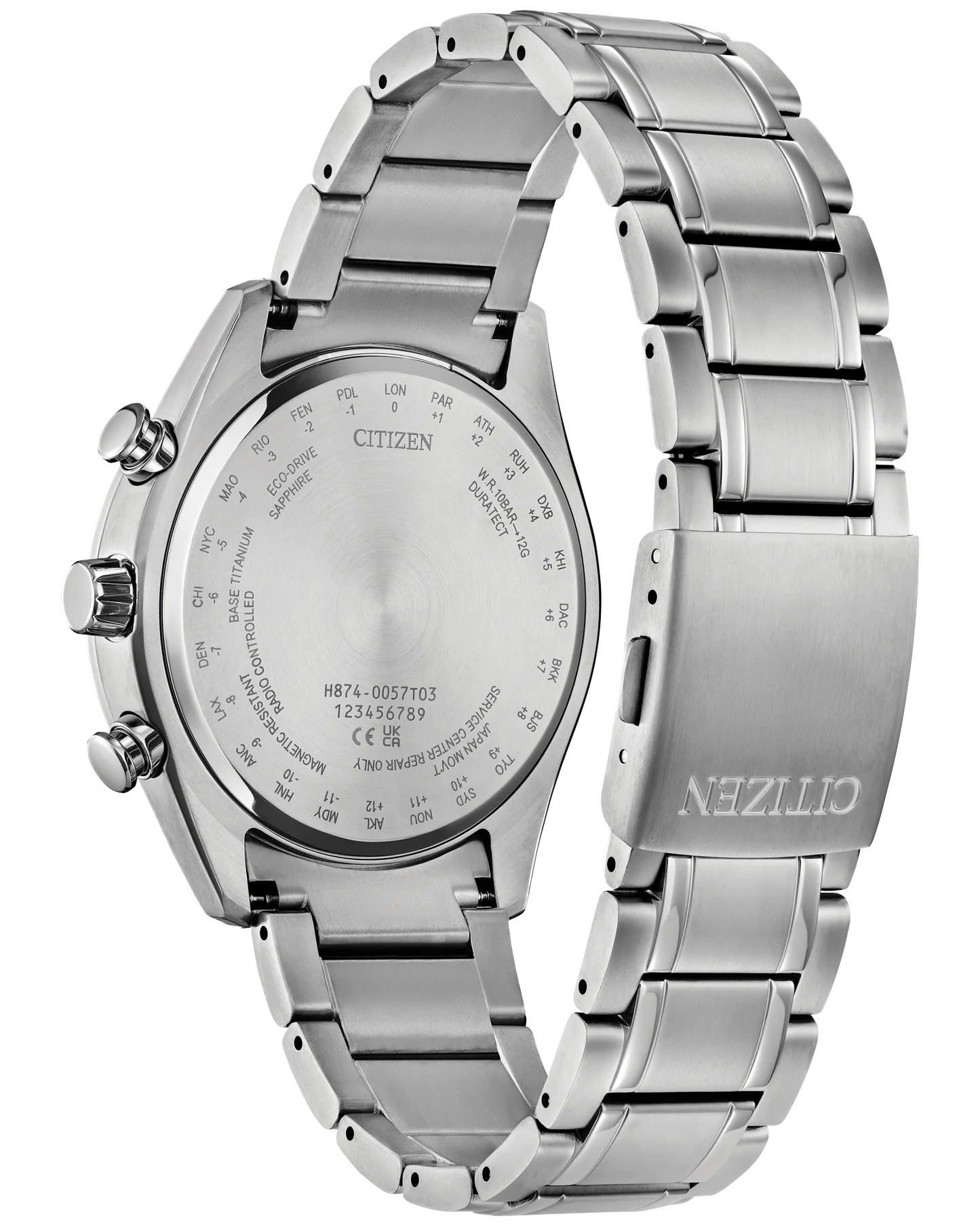 CITIZEN BY1010-57X Tsuki-yomi A-T Atomic Time Keeping Super Titanium Eco-Drive