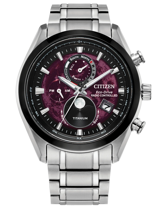 CITIZEN BY1018-55X Tsuki-yomi A-T Atomic Timekeeping / Super Titanium