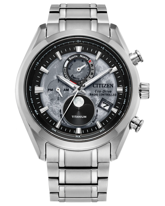 CITIZEN BY1010-57H Tsuki-yomi A-T Atomic Timekeeping / Super Titanium