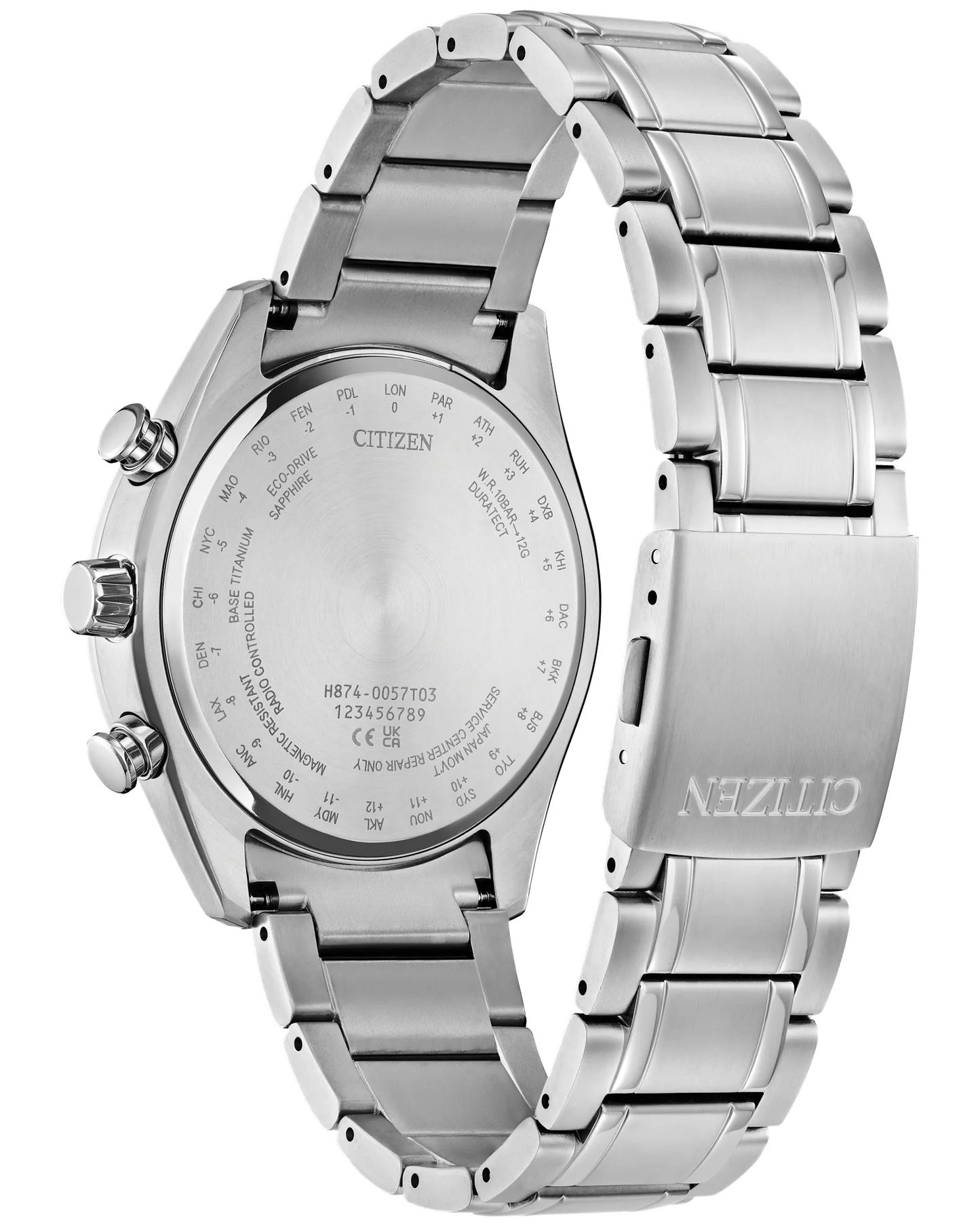 CITIZEN BY1010-57H Tsuki-yomi A-T Atomic Timekeeping / Super Titanium