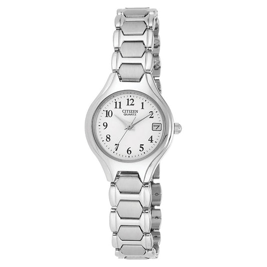 Citizen Ladies' Quartz Watch with White Dial EU2250-51A