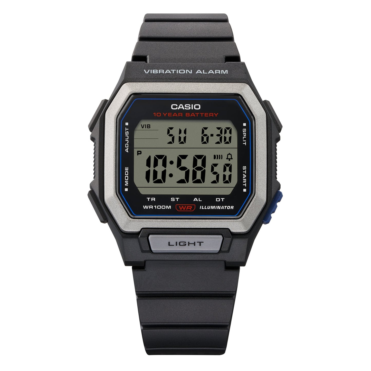 CASIO Digital Watch W-738H-1AV W738H-1AV