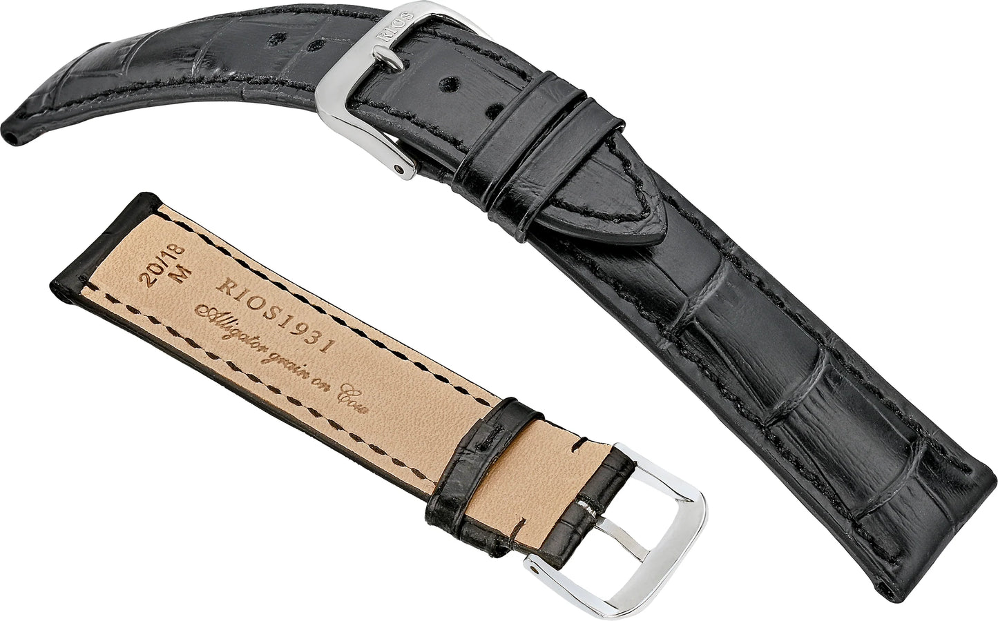 R50 LOUISIANA - Rios 1931 Watchstrap - German Made Genuine Leather