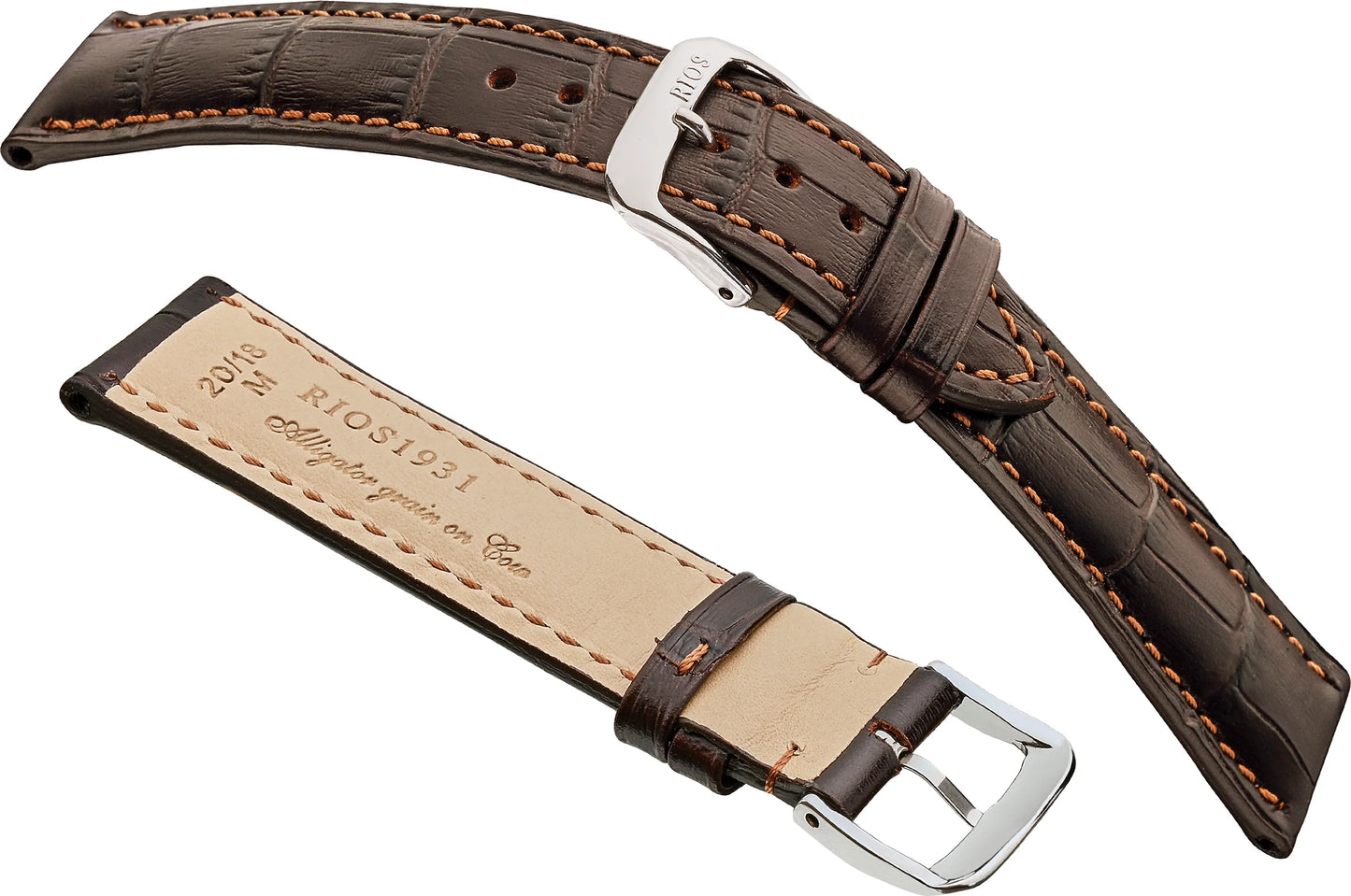 R50 LOUISIANA - Rios 1931 Watchstrap - German Made Genuine Leather