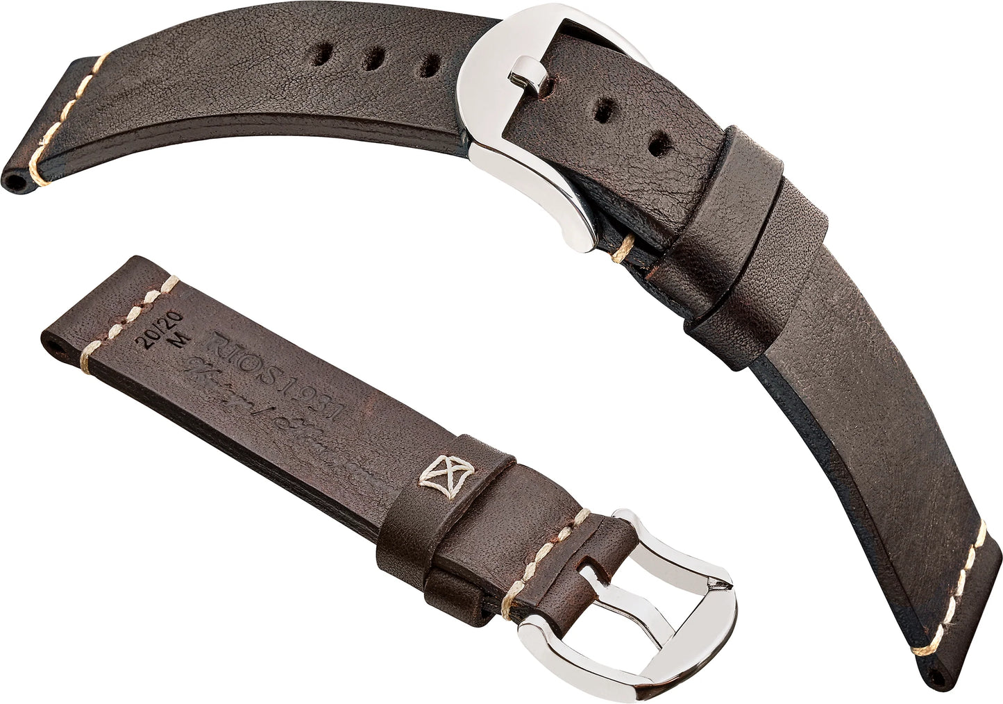 R179 BIRMINGHAM - Rios 1931 Watchstrap - German Made Genuine Leather