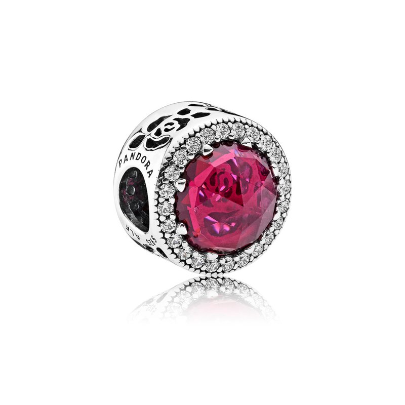 PANDORA Disney, Belle's Radiant Rose 792140NCC