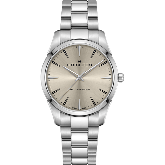Hamilton Jazzmaster Quartz 40 mm Beige H32461121