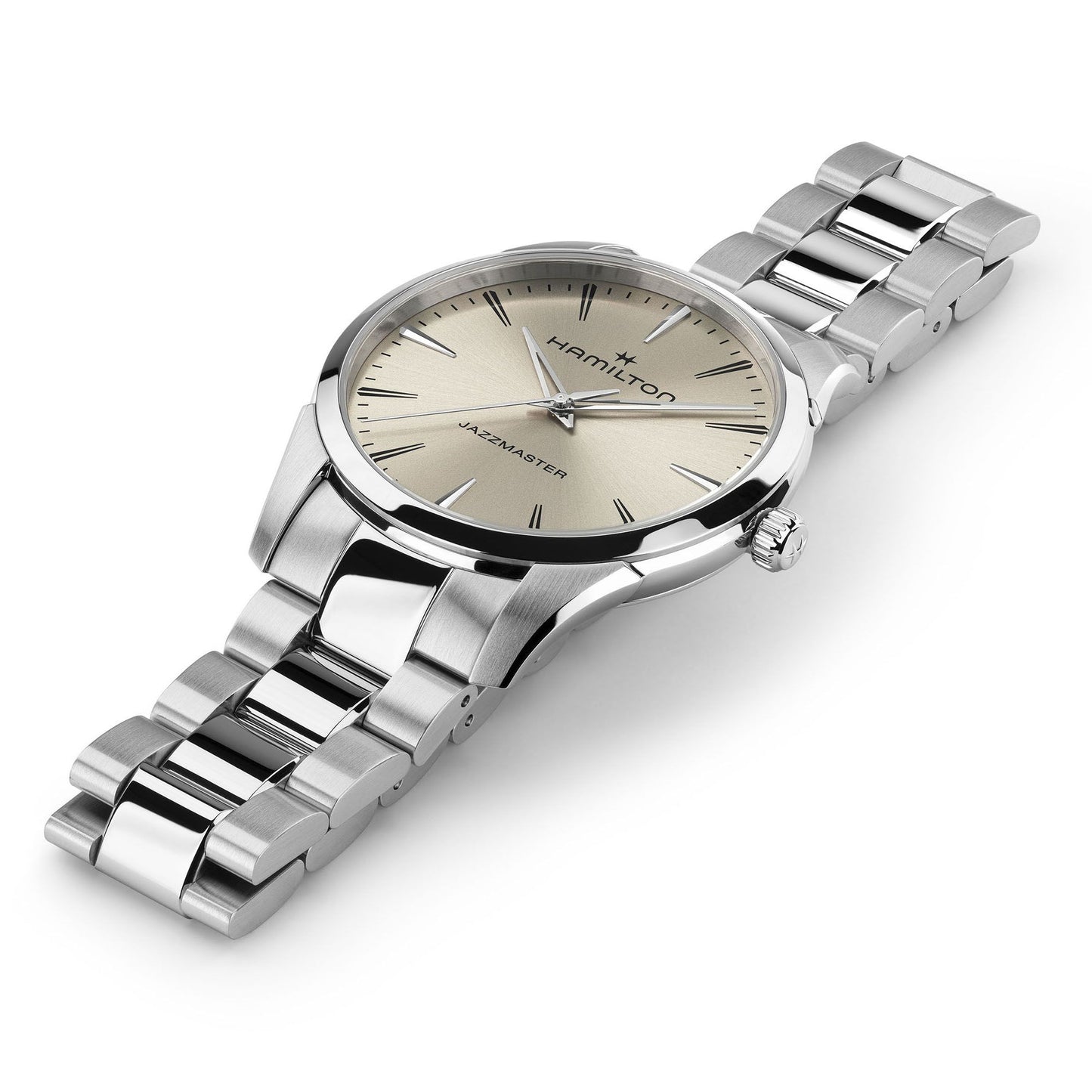 Hamilton Jazzmaster Quartz 40 mm Beige H32461121
