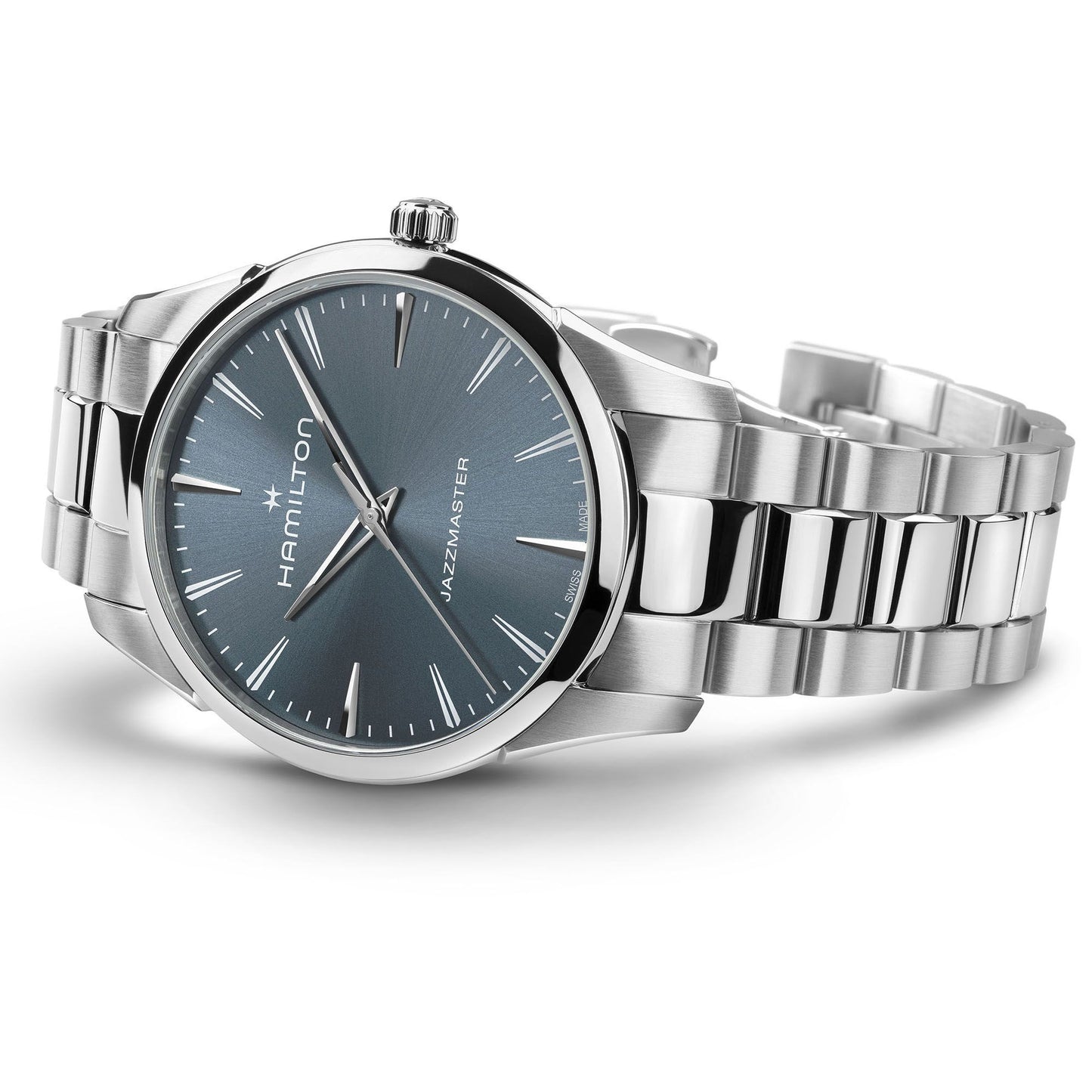 Hamilton Jazzmaster Quartz 40 mm Blue H32461141