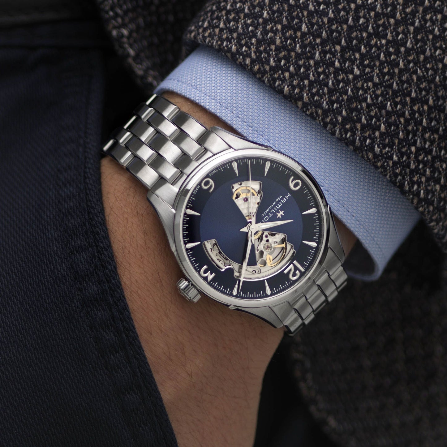 Hamilton Jazzmaster Open Heart Auto Automatic 42mm H32705141