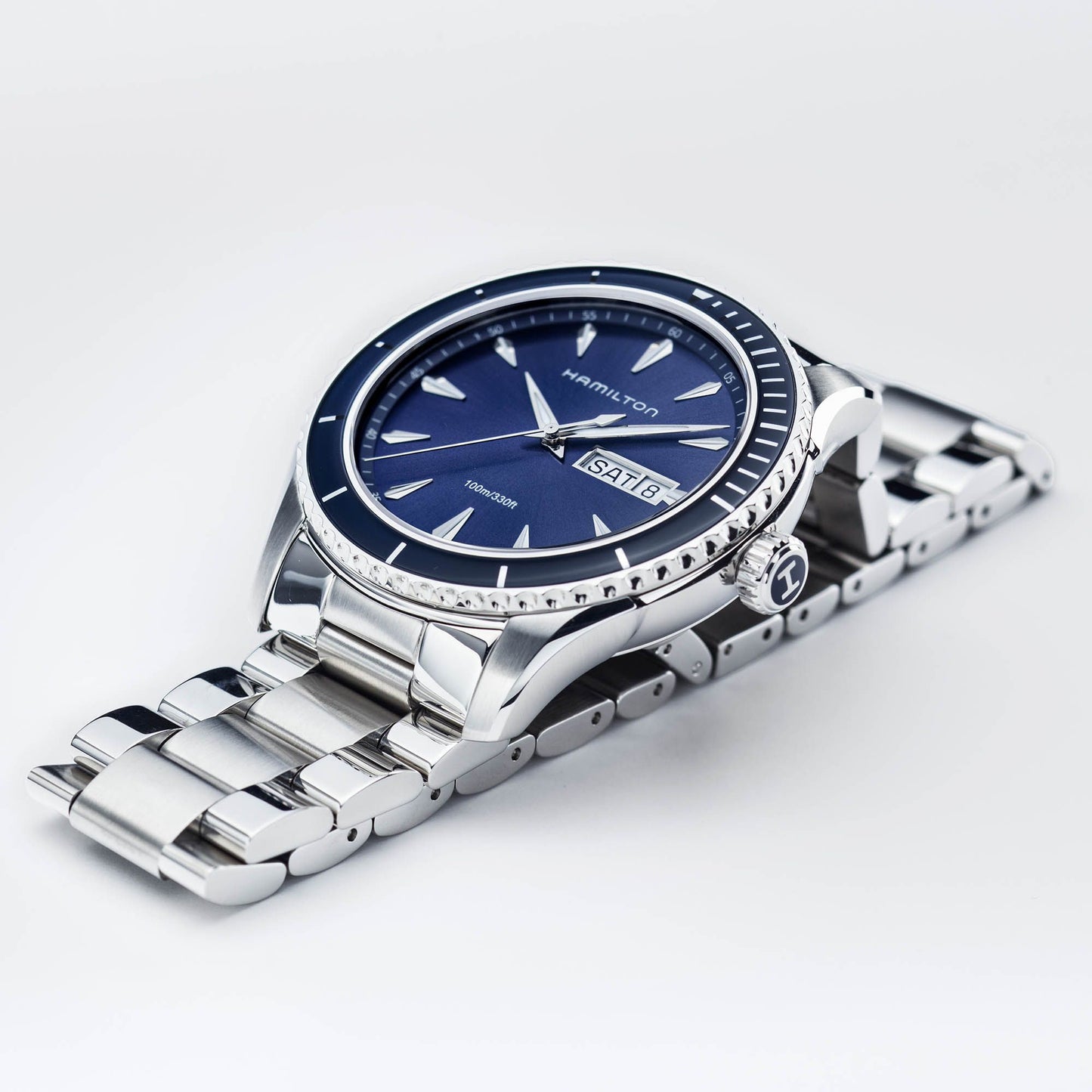 Hamilton Jazzmaster Seaview Day Date Quartz Quartz 42mm H37551141