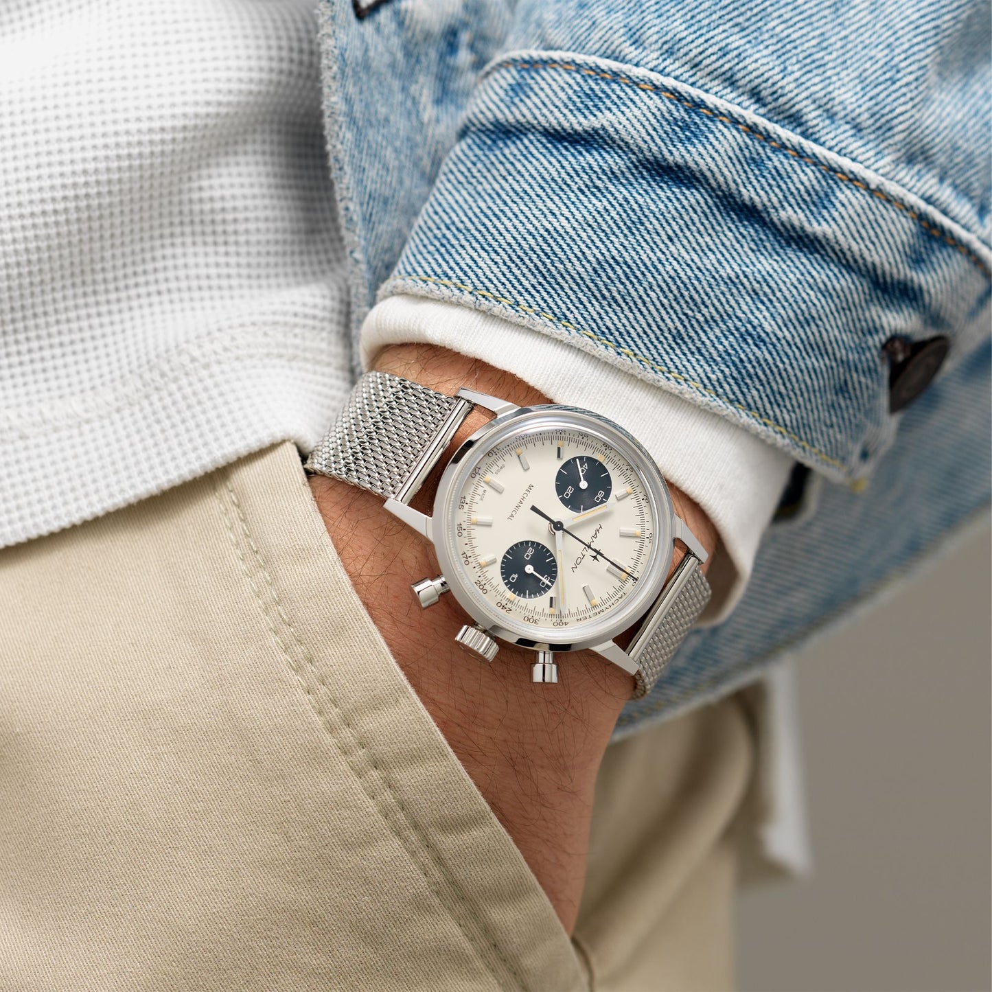 Hamilton American Classic Intra-Matic Chronograph H Mechanical 40mm H38429110
