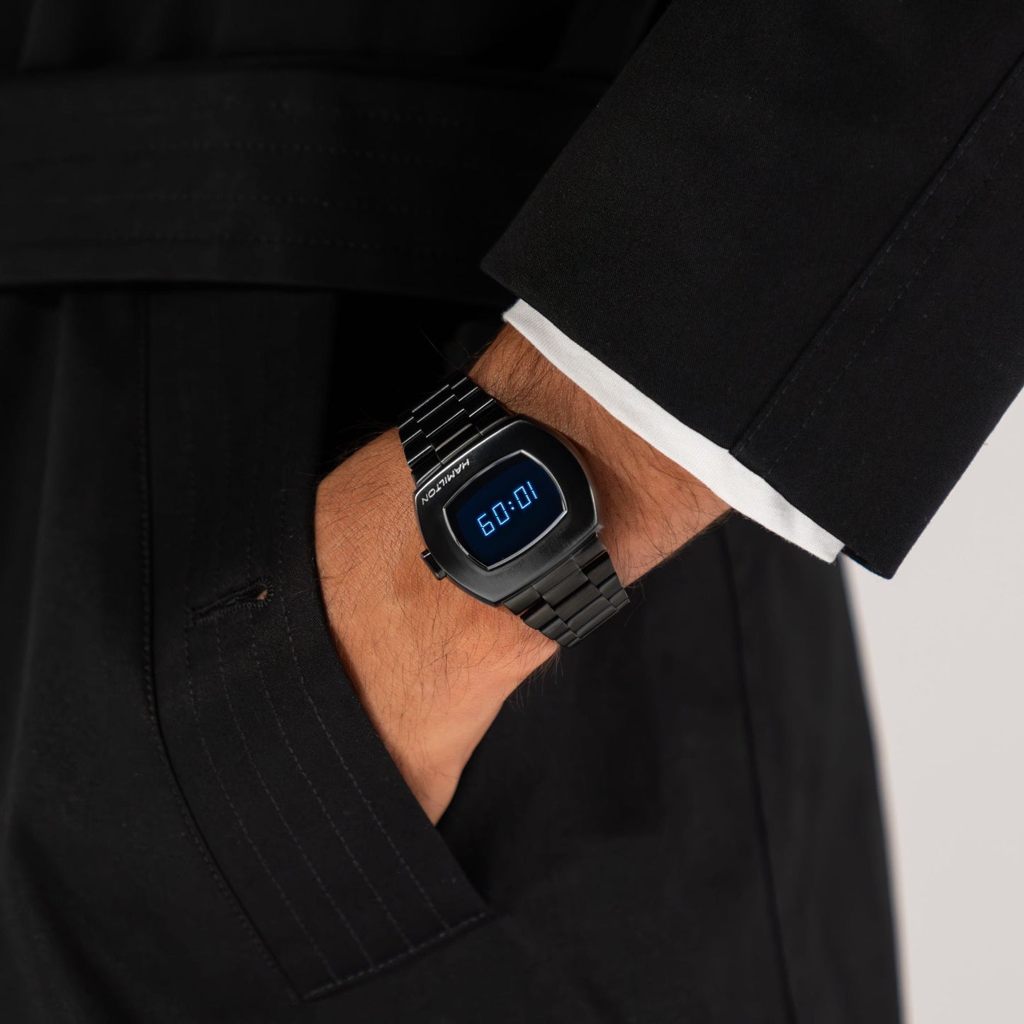 Hamilton American Classic PSR Digital Quartz 41mm x 35mm H52404131