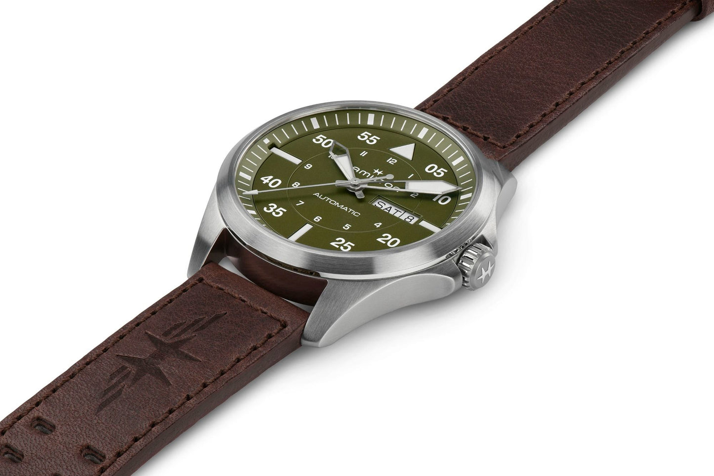 Hamilton Khaki Aviation Pilot Day Date Auto Automatic 42mm H64635560