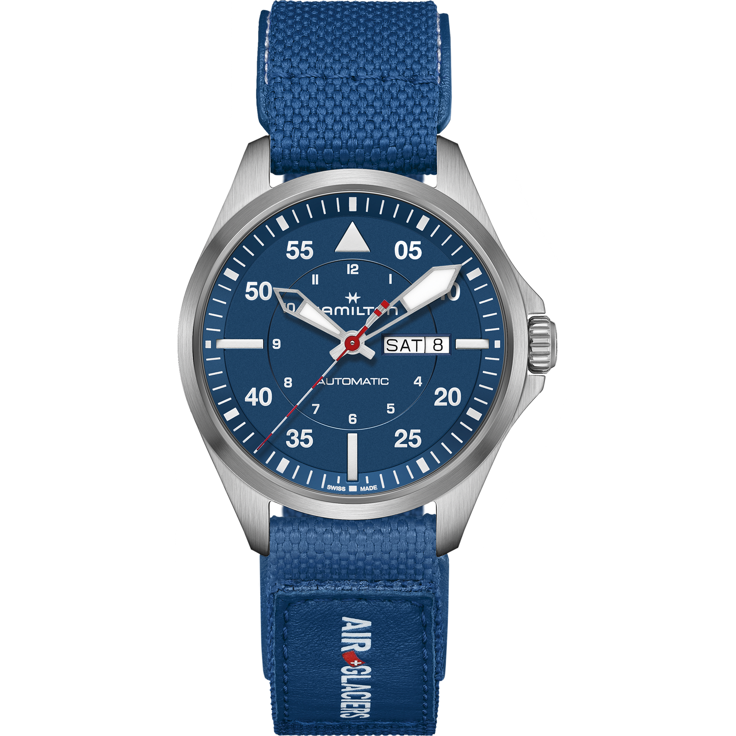Hamilton Khaki Aviation Pilot Day Date- Air-Glaciers Edition Automatic | 42mm | H64655941