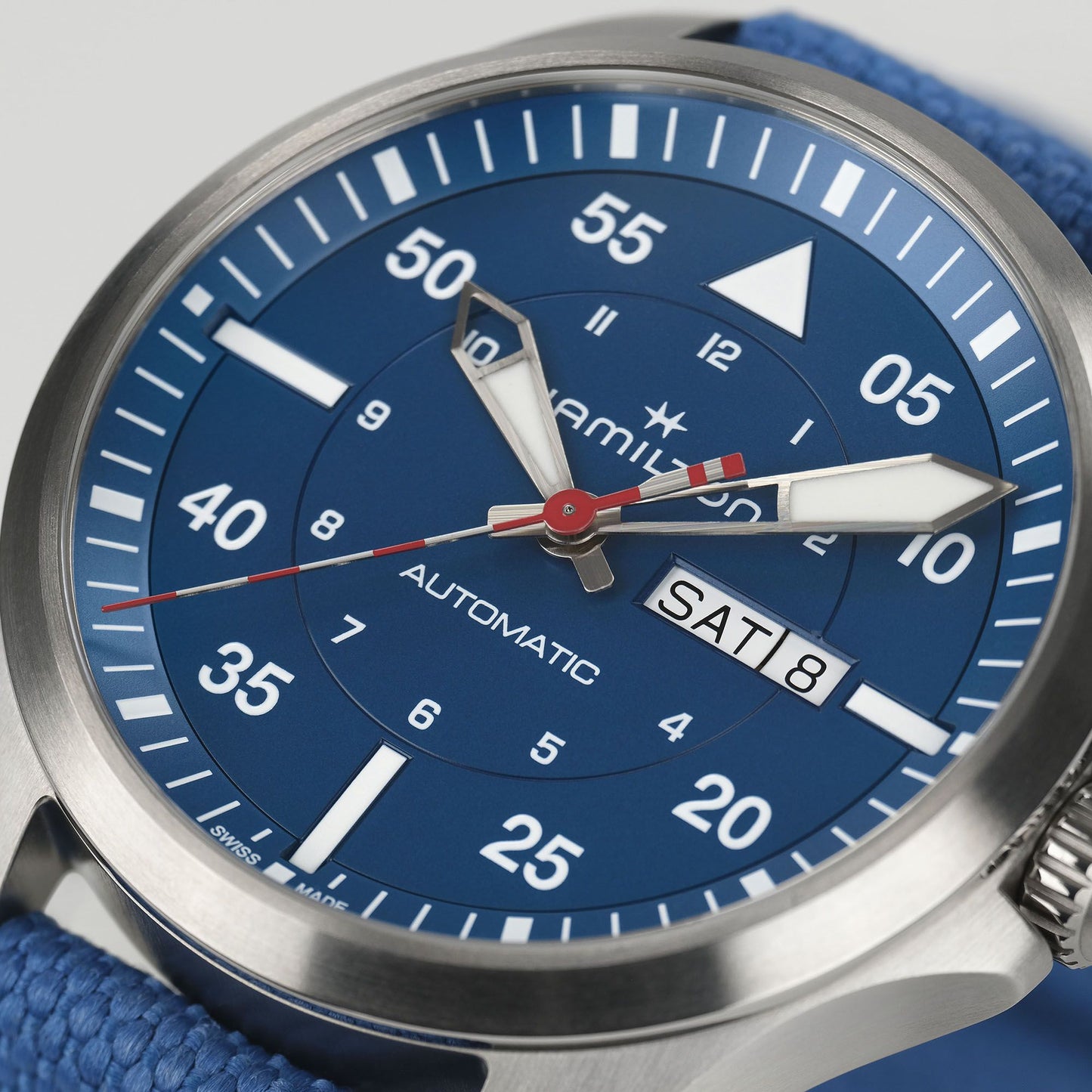 Hamilton Khaki Aviation Pilot Day Date- Air-Glaciers Edition Automatic | 42mm | H64655941