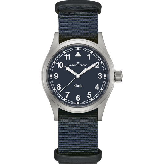 Hamilton Khaki Field Quartz 38mm Blue H69401940