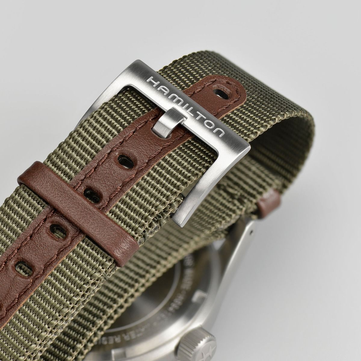 Hamilton Khaki Field Green NATO Strap 20MM standard H6006941021