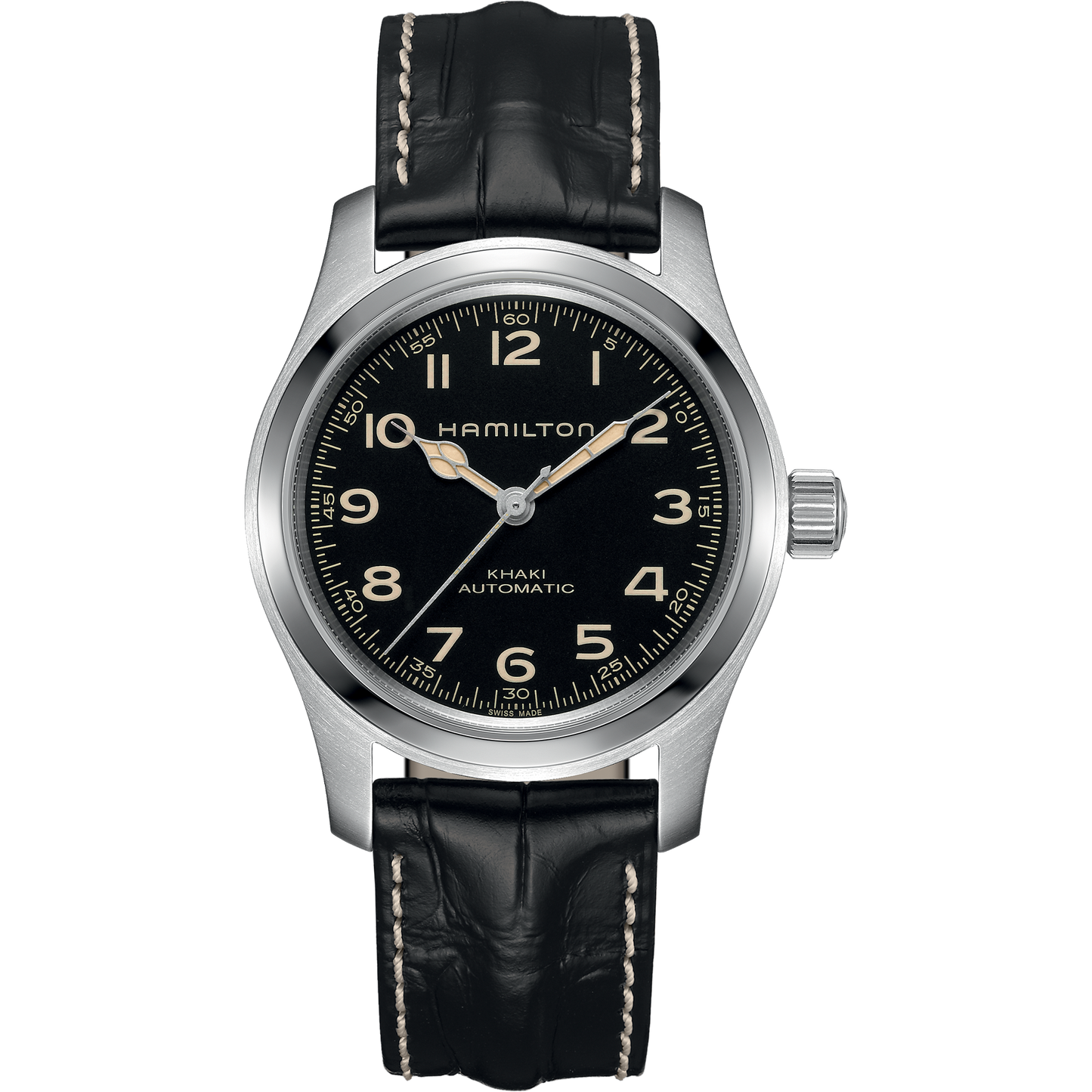 Hamilton Khaki Field Murph Auto 42mm Bracelet Bundle H70605732