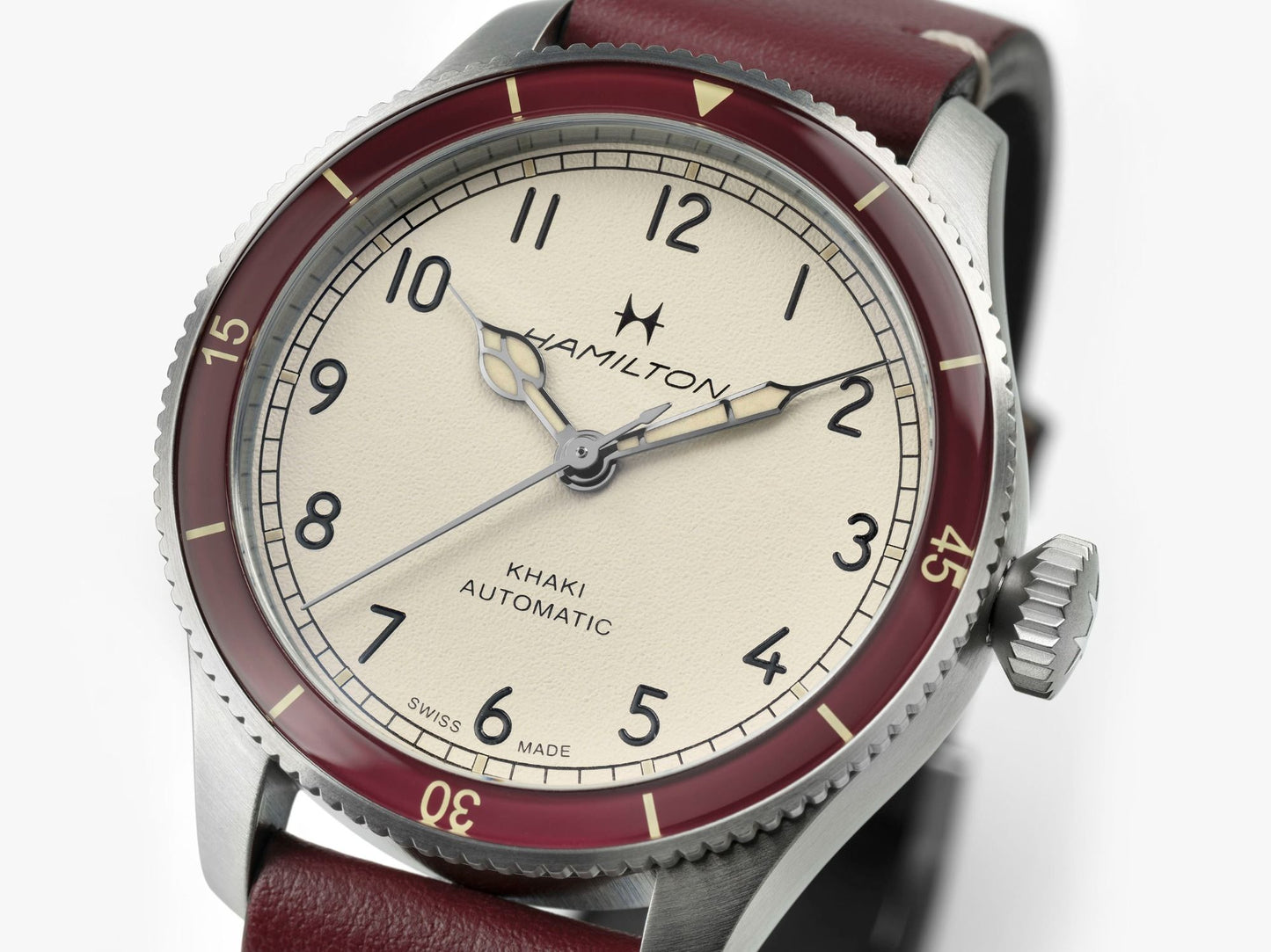 Khaki Aviation Pilot Pioneer Auto 38mm Automatic 38mm H76265810