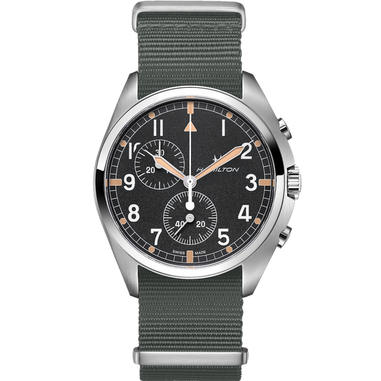 Hamilton Khaki Aviation Pilot Pioneer Chrono Quartz Quartz 41mm H76522931