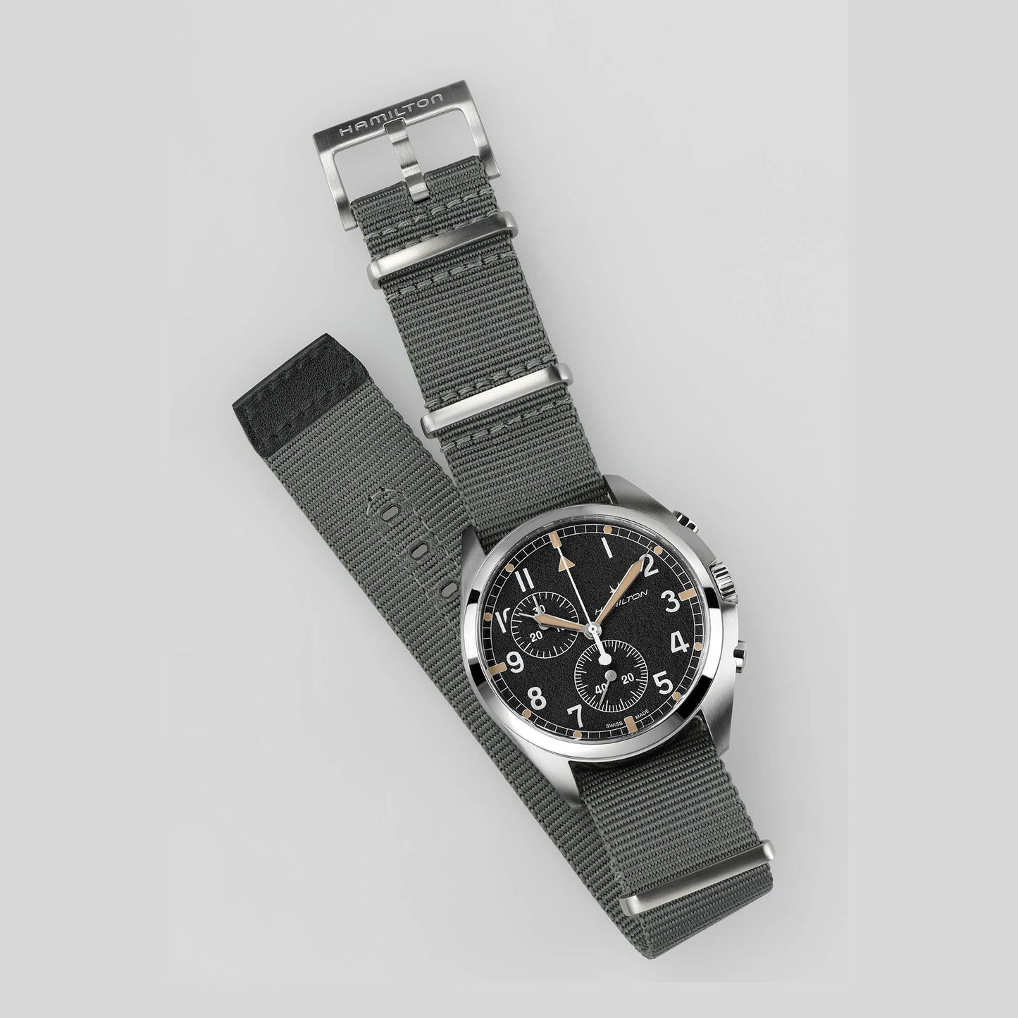 Hamilton Khaki Aviation Pilot Pioneer Chrono Quartz Quartz 41mm H76522931