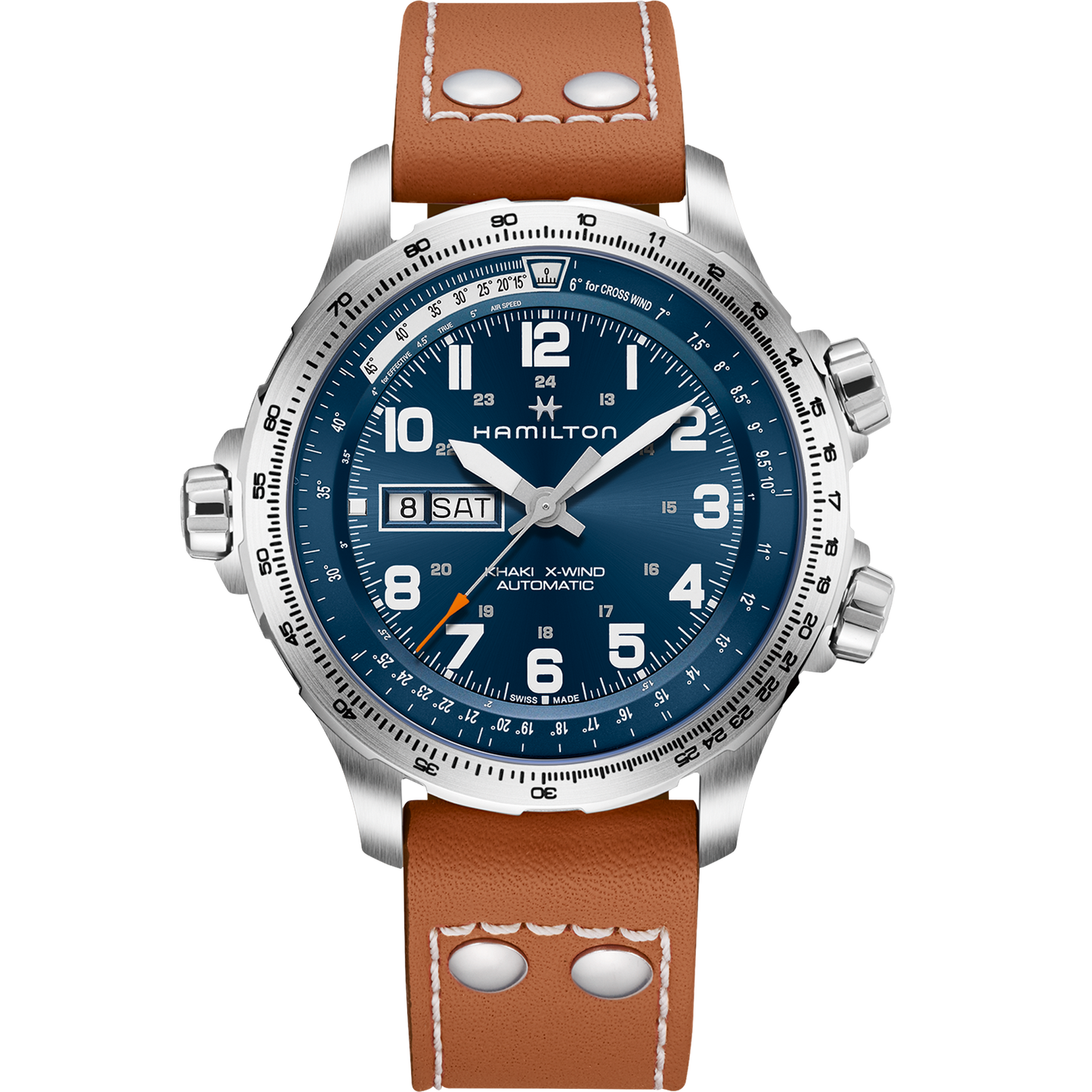 Hamilton Khaki Aviation X-Wind Day Date Auto Automatic 45mm H77765541