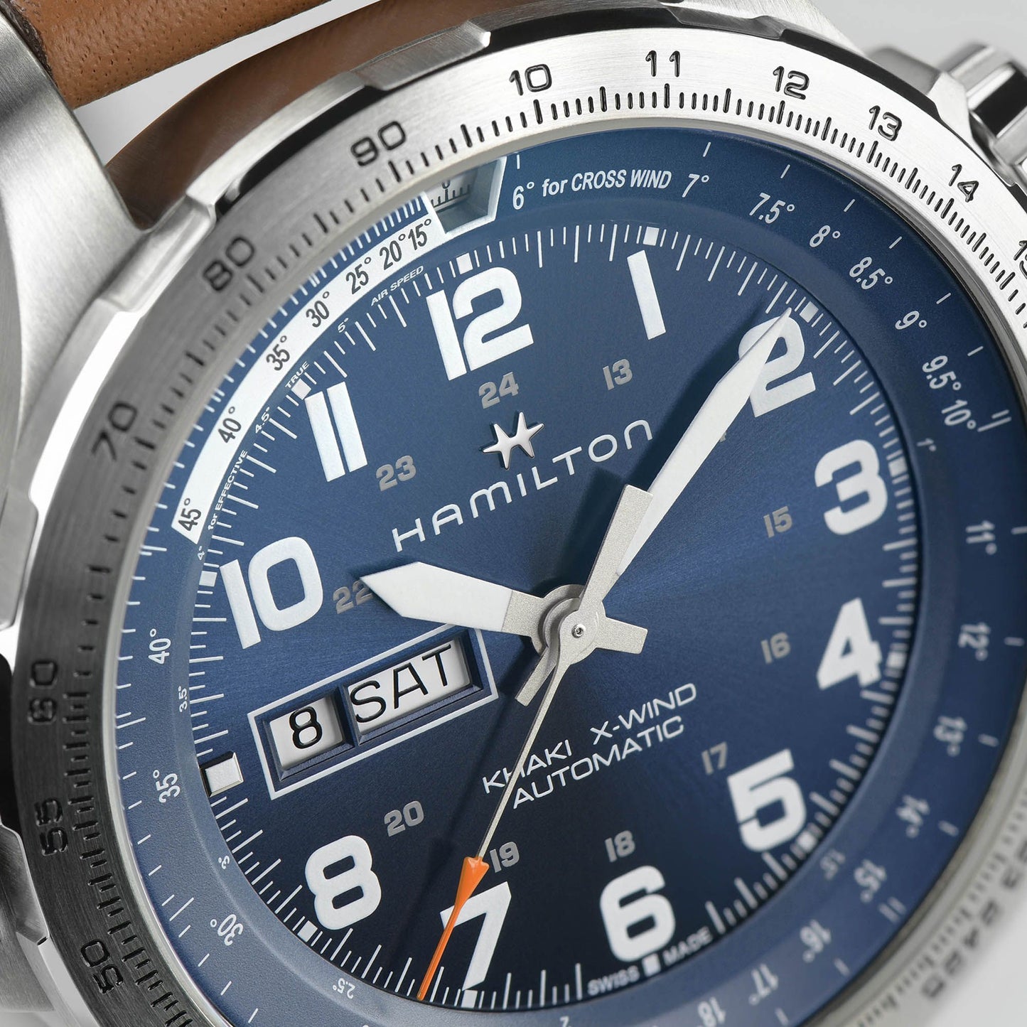 Hamilton Khaki Aviation X-Wind Day Date Auto Automatic 45mm H77765541