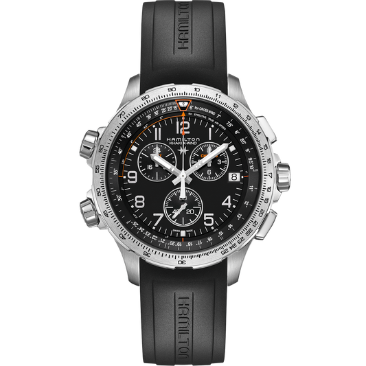 Hamilton Khaki Aviation X-Wind GMT Chrono Quartz Quartz 46mm H77912335