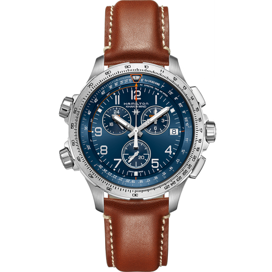 Hamilton Khaki Aviation X-Wind GMT Chrono Quartz Quartz 46mm H77922541