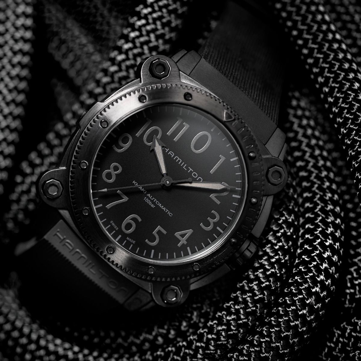 Hamilton Khaki Navy Belowzero Titanium Automatic 46mm H78505330