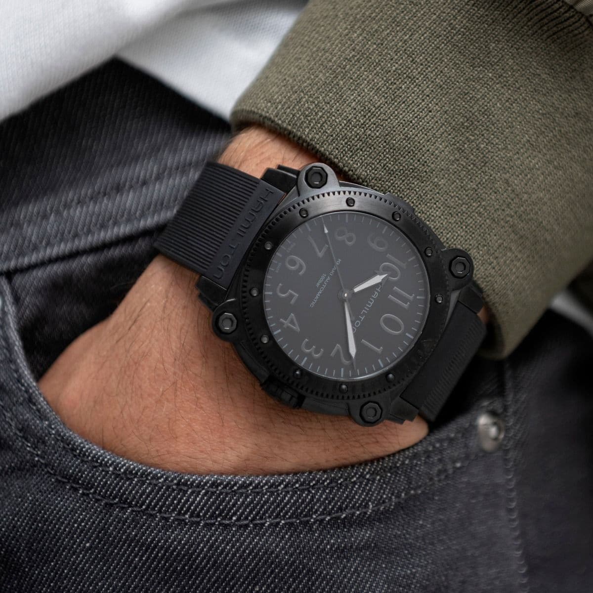Hamilton Khaki Navy Belowzero Titanium Automatic 46mm H78505330