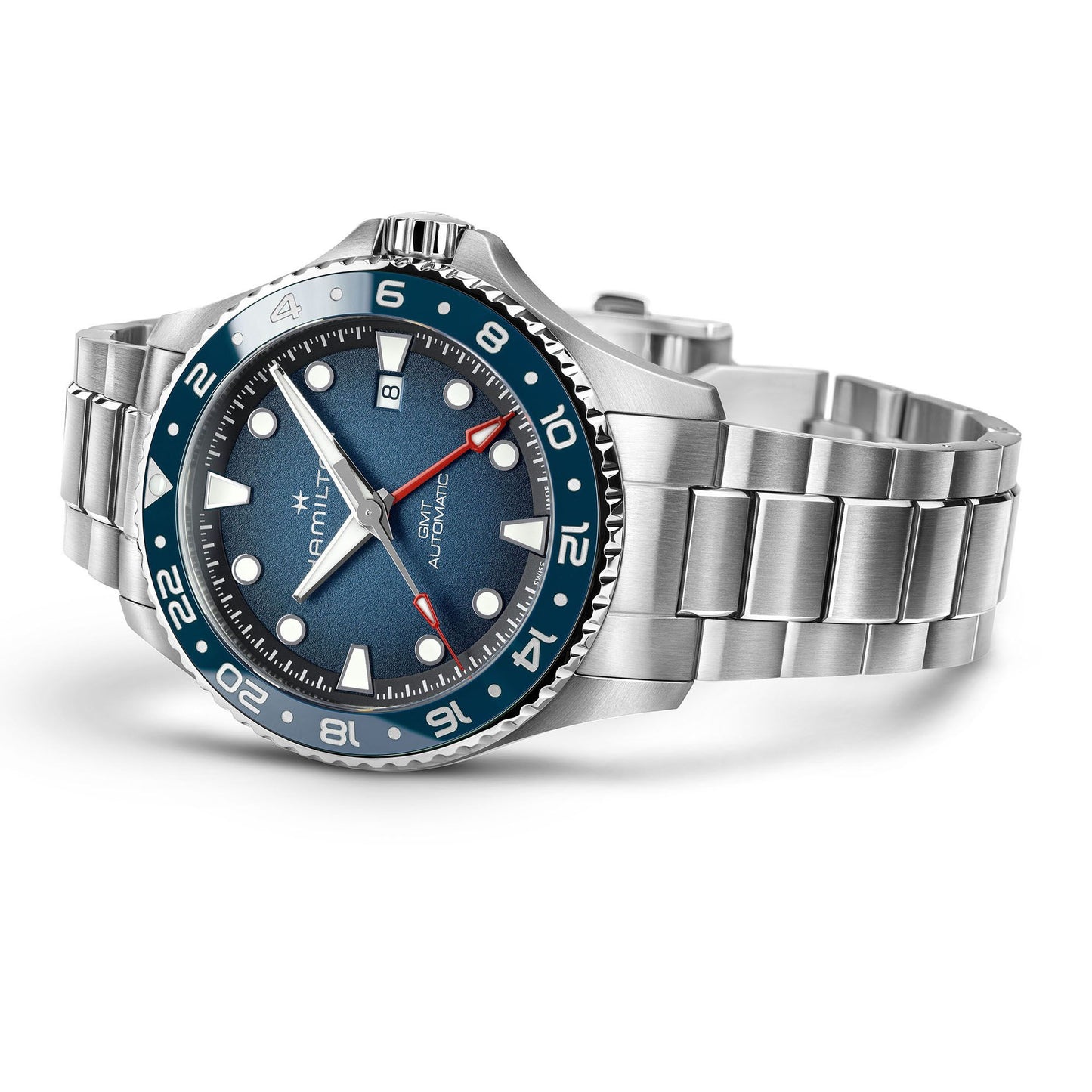 Hamilton Khaki Navy Scuba Auto GMT 43mm H82535140
