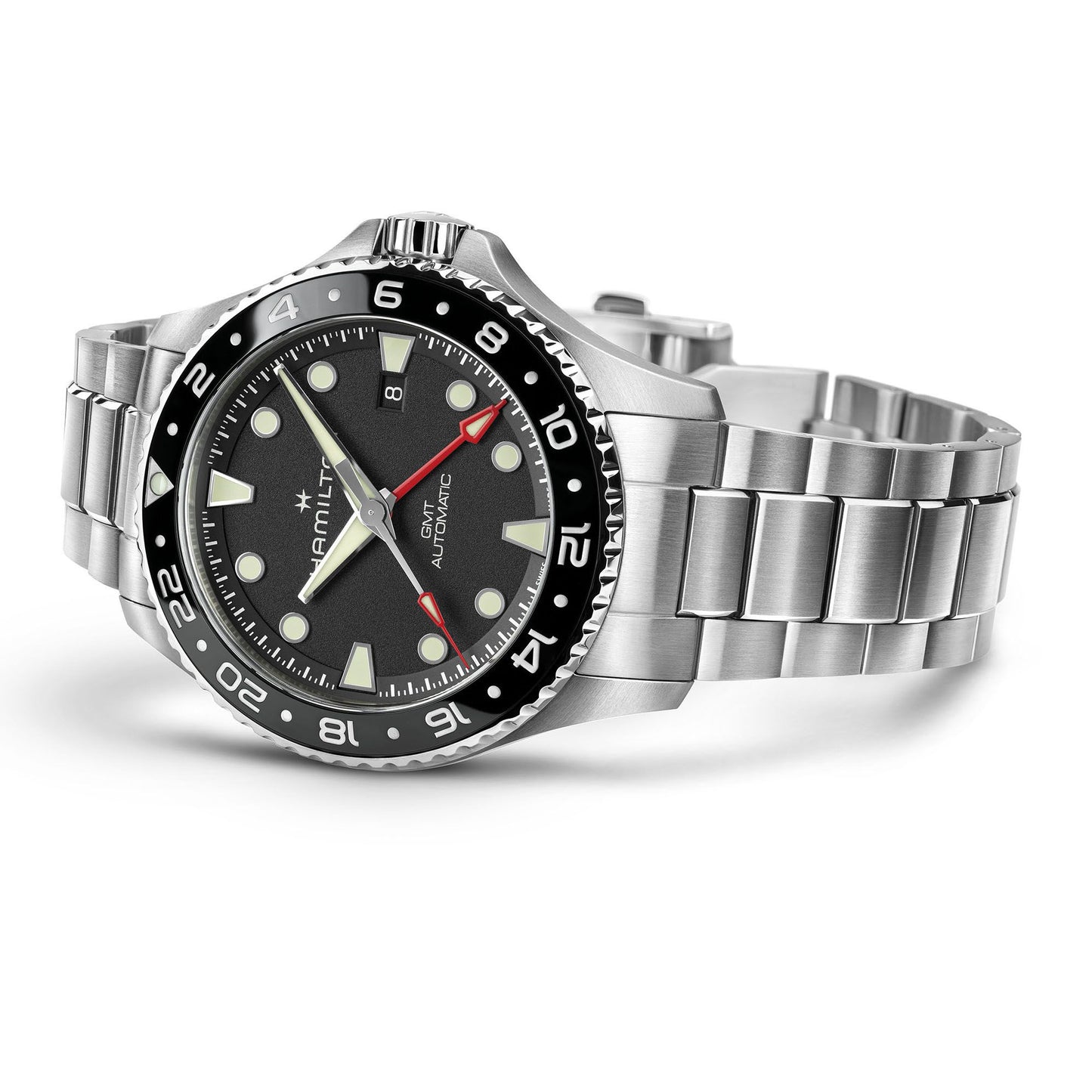 Hamilton Khaki Navy Scuba Auto GMT 43mm H82555130