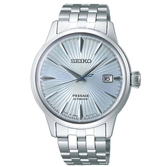 Seiko Presage Cocktail Time Skydiving Ice Blue SRPE19 SRPE19J1