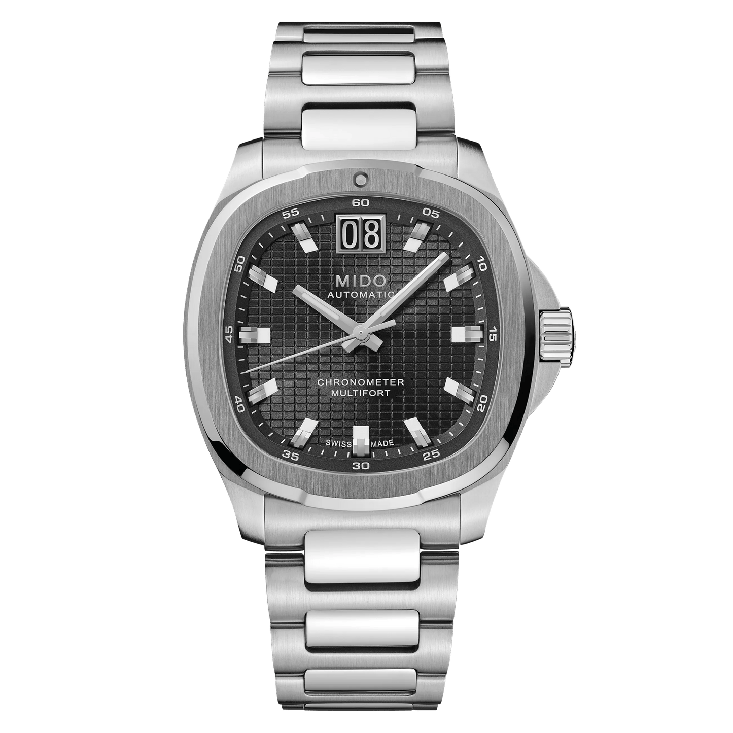 Mido Multifort TV Big Date Chronometer 39.2 x 40mm M049.567.11.051.00 M0495671105100