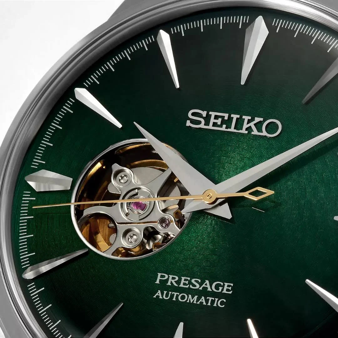 Seiko Presage Cocktail Time Grasshopper Open Heart Automatic SSA441 SSA441J1