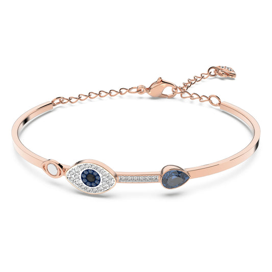 Symbolica bangle Evil eye, Blue, Mixed metal finish 5171991