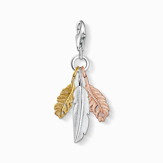 Charm pendant feathers 1010-431-12