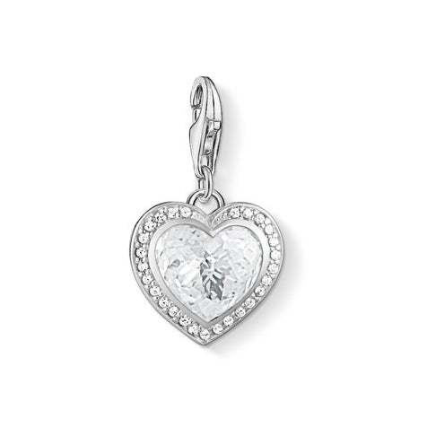CZ heart pendant 1483-051-14