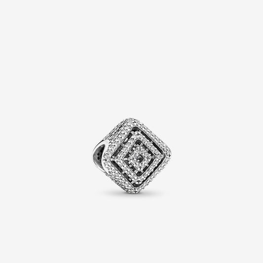 Geometric Lines Charm 796211CZ