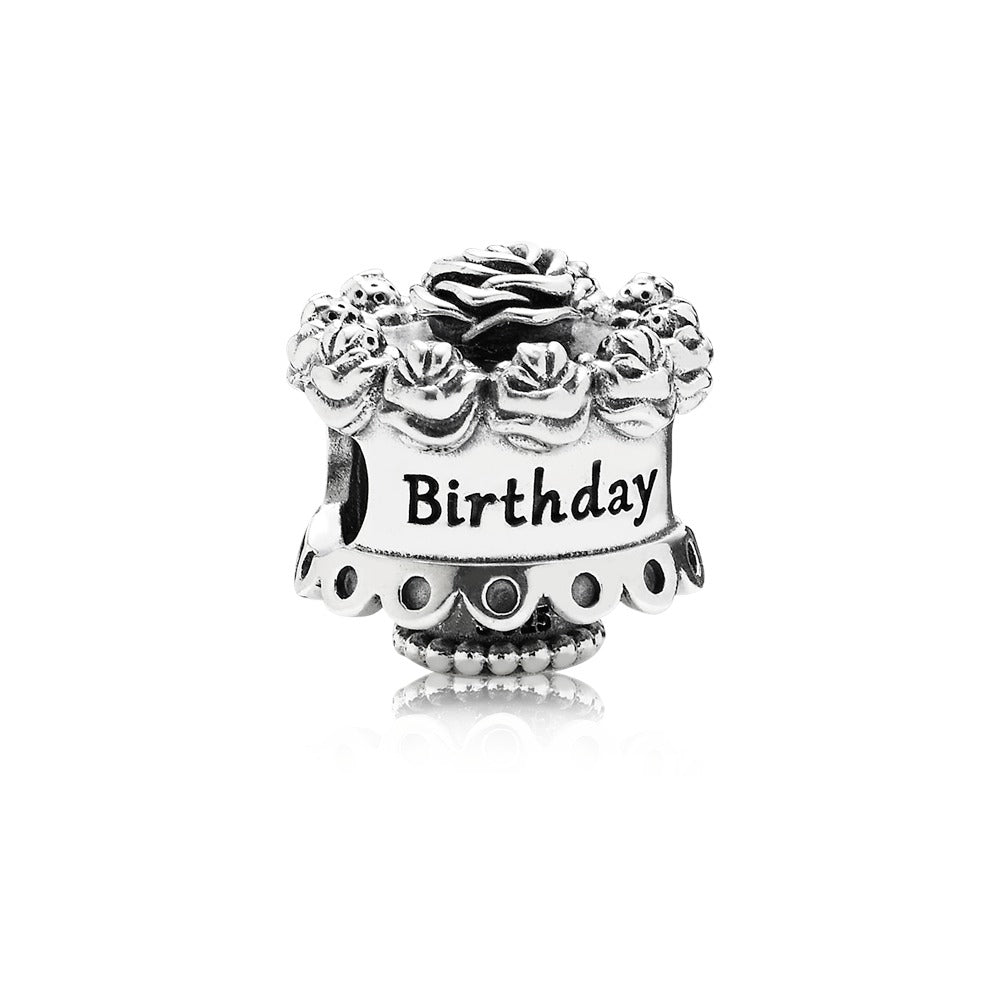 PANDORA 791289 Happy Birthday Cake