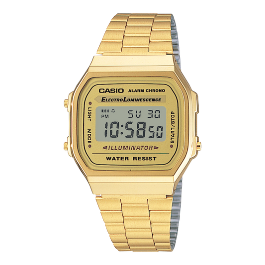 Casio Vintage Watch Gold A168WG-9VT