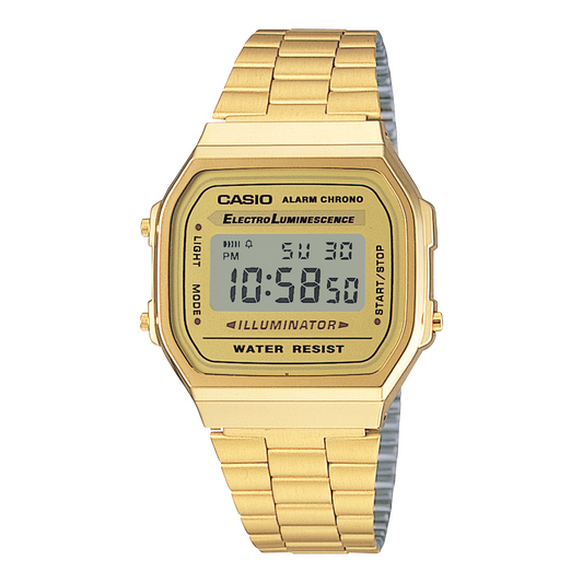 Casio Vintage Watch Gold A168WG-9VT A168WG-9
