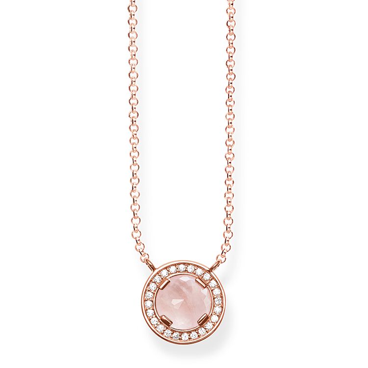 Necklace light of Luna pink KE1495-537-9