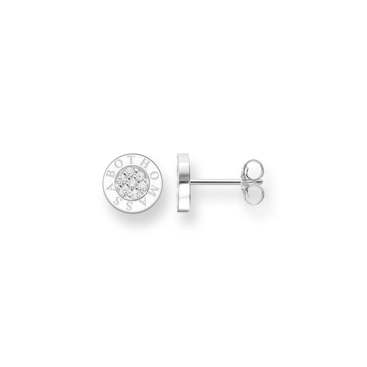 Ear studs classic pavé white H1547-051-14