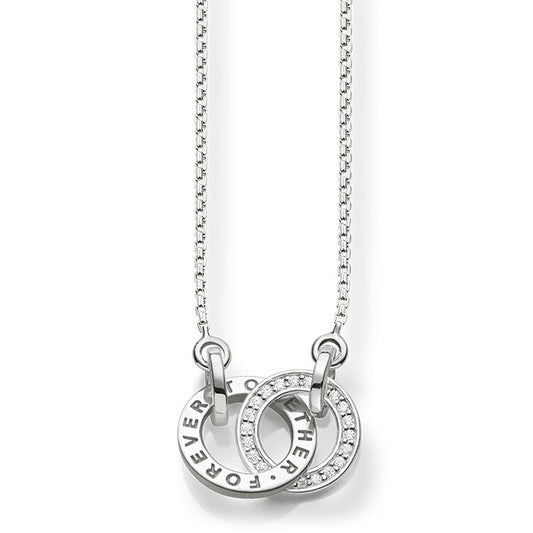 Necklace Forever Together small silver KE1488-051-14