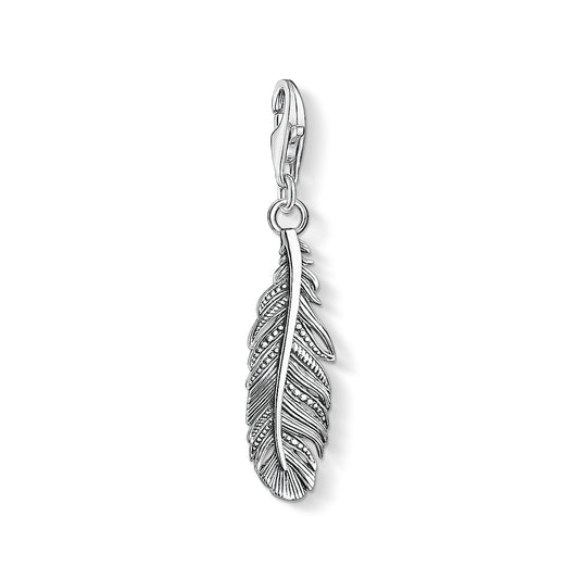 Charm pendant feather 1559-637-21