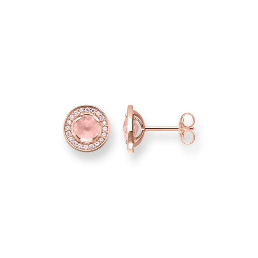 Ear studs light of Luna pink H1858-417-9